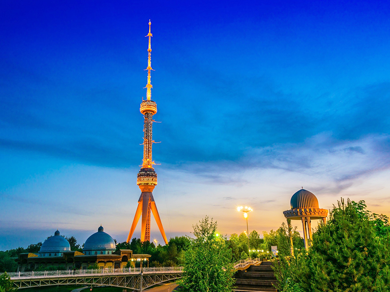 TV Tower in Tashkent Uzbekistan BHARAT EDUCATION CONSULTANT